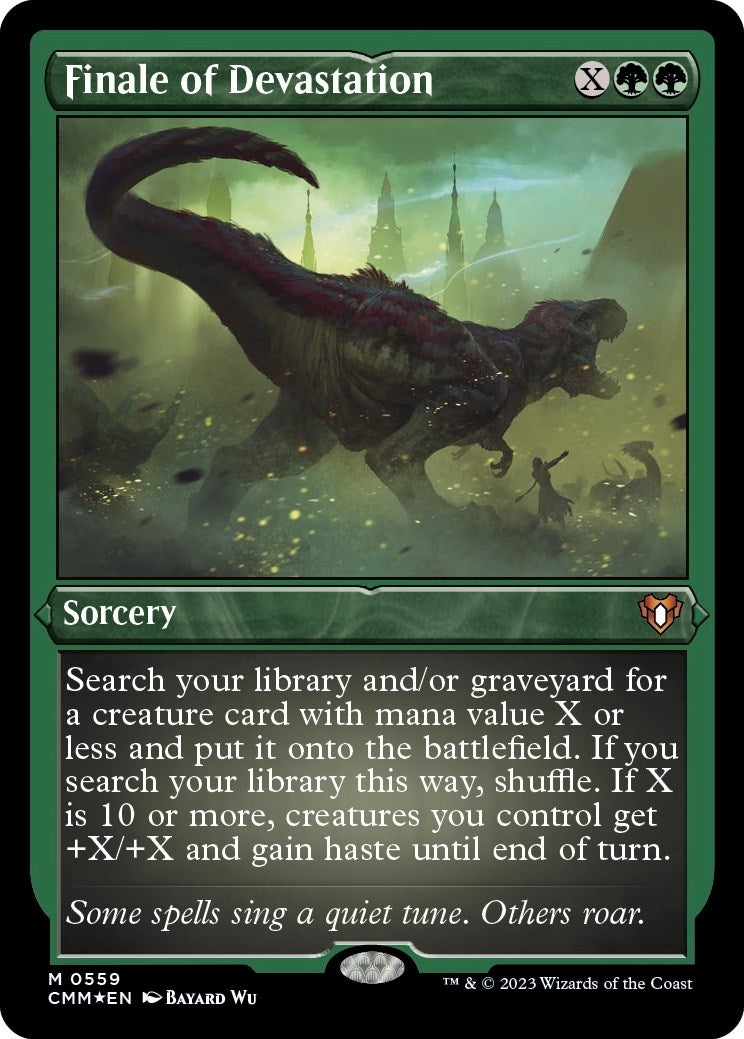 Image for Finale of Devastation (Foil Etched) (559) (CMM) - Magic: The Gathering