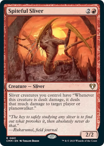 Spiteful Sliver (881) (CMM)