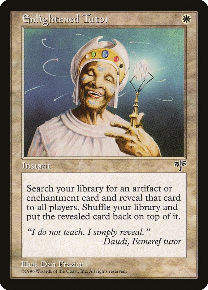 Image for Enlightened Tutor (MIR) - Magic: The Gathering