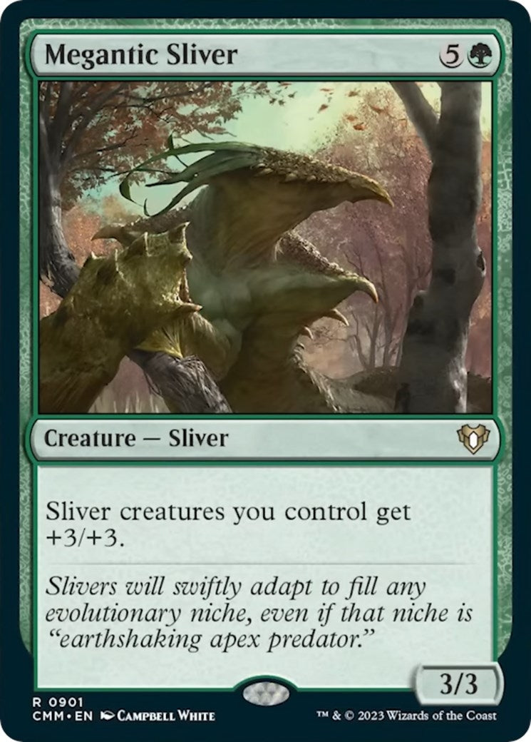 Image for Megantic Sliver (901) (CMM) - Magic: The Gathering