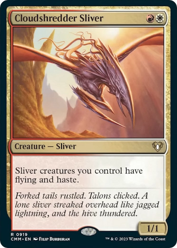 Image for Cloudshredder Sliver (919) (CMM) - Magic: The Gathering