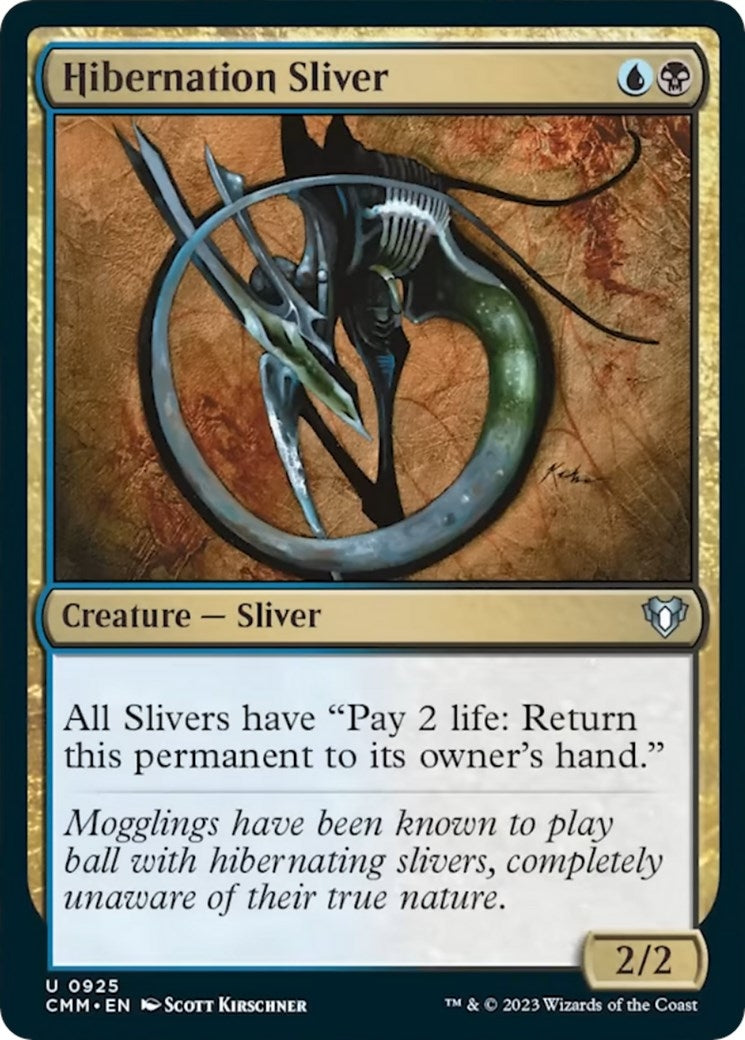 Image for Hibernation Sliver (925) (CMM) - Magic: The Gathering