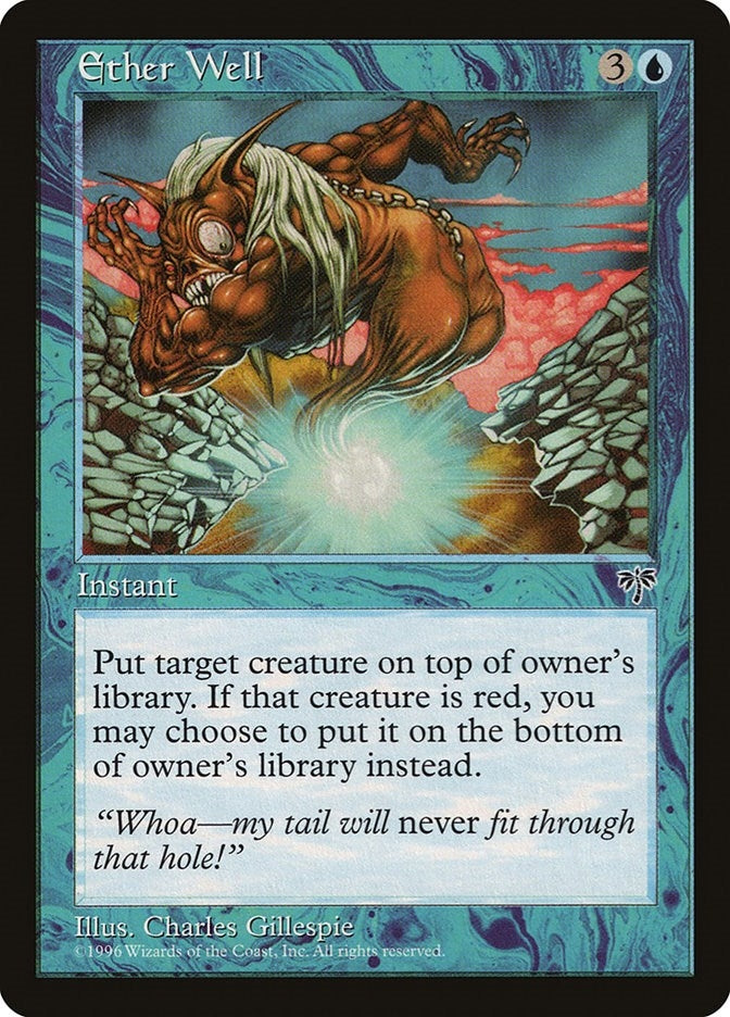 Image for Ether Well (MIR) - Magic: The Gathering
