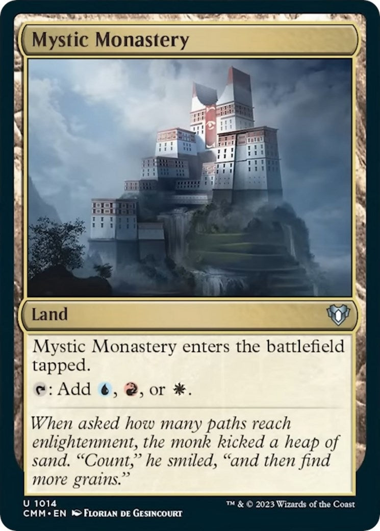 Image for Mystic Monastery (1014) (CMM) - Magic: The Gathering