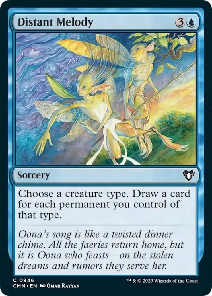 Image for Distant Melody (846) (CMM) - Magic: The Gathering