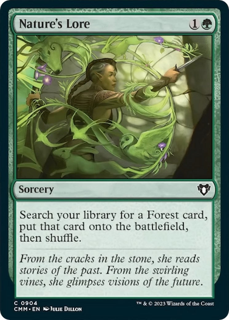 Image for Nature's Lore (904) (CMM) - Magic: The Gathering
