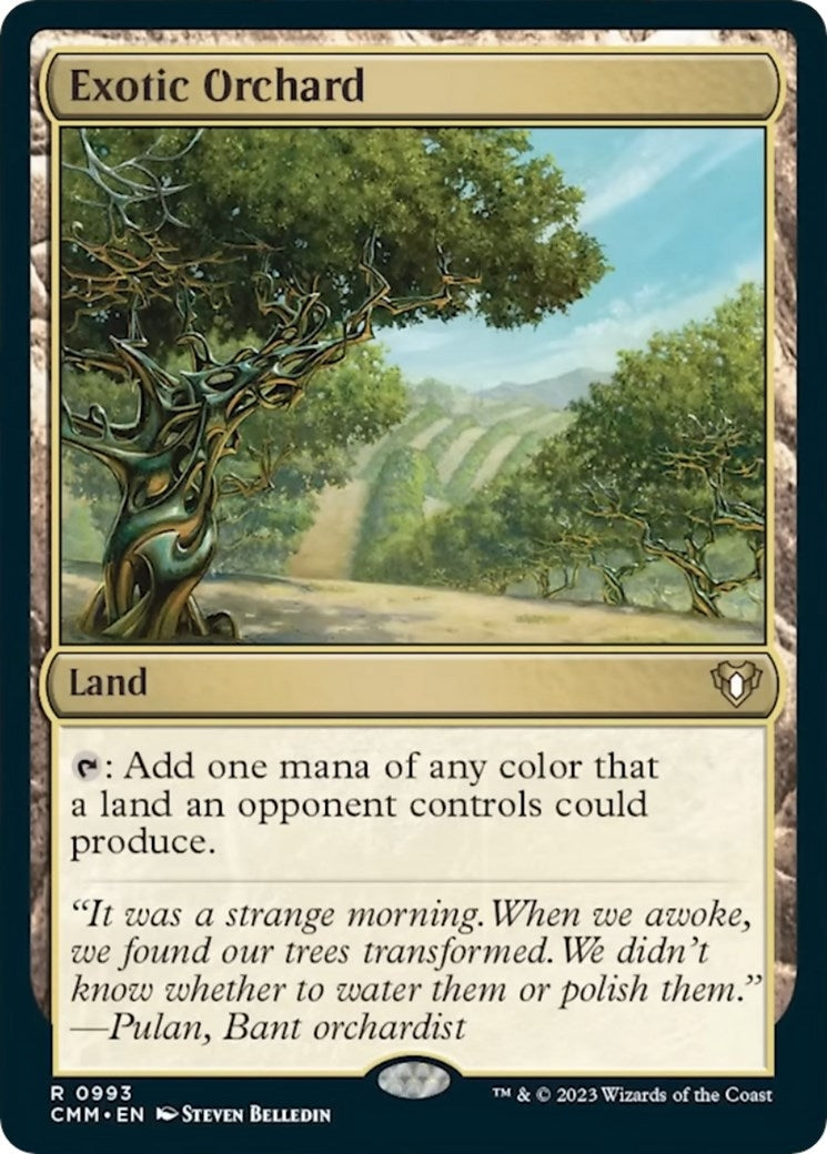 Image for Exotic Orchard (993) (CMM) - Magic: The Gathering