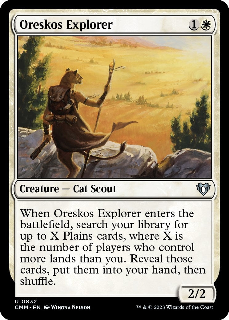 Image for Oreskos Explorer (832) (CMM) - Magic: The Gathering
