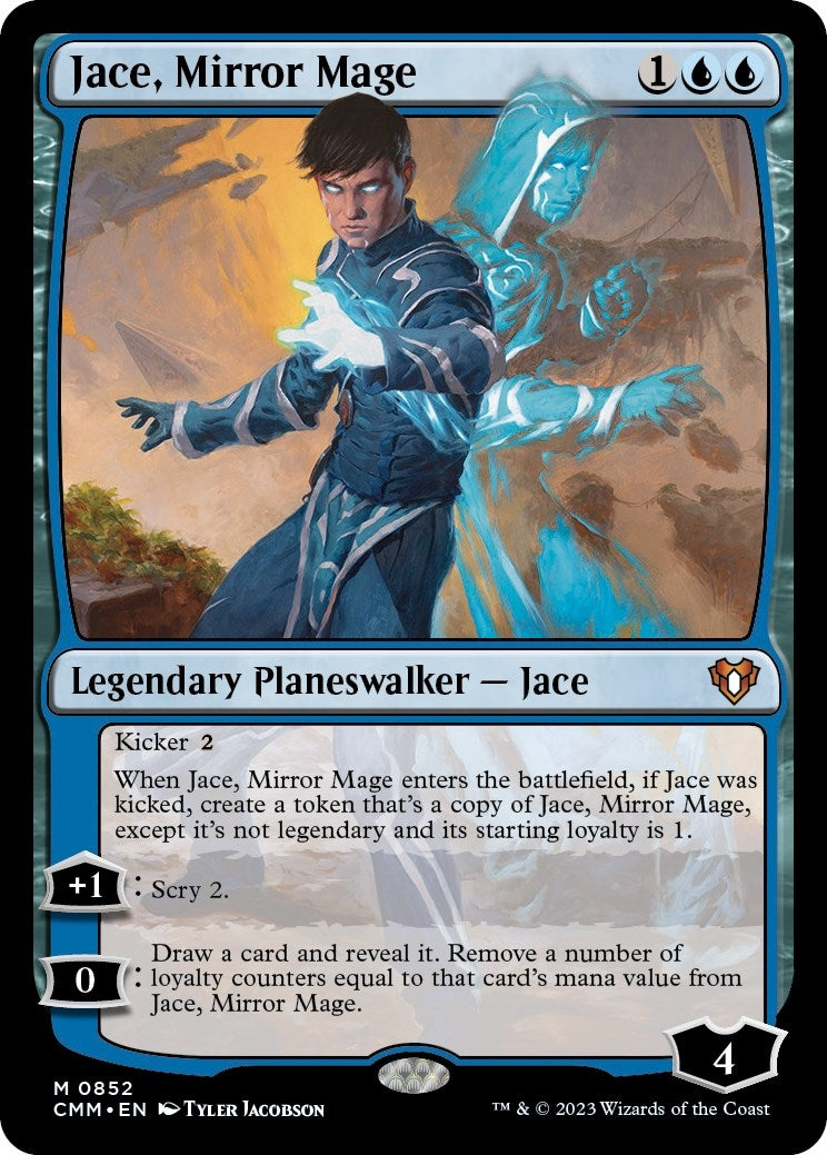 Image for Jace, Mirror Mage (852) (CMM) - Magic: The Gathering