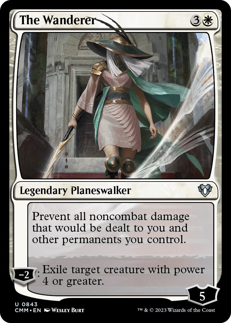 Image for The Wanderer (843) (CMM) - Magic: The Gathering