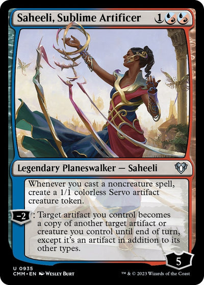 Saheeli, Sublime Artificer (935) (CMM)