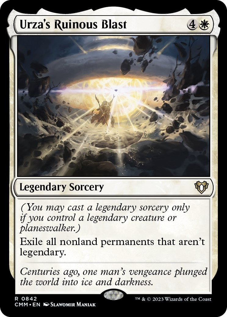 Image for Urza's Ruinous Blast (842) (CMM) - Magic: The Gathering