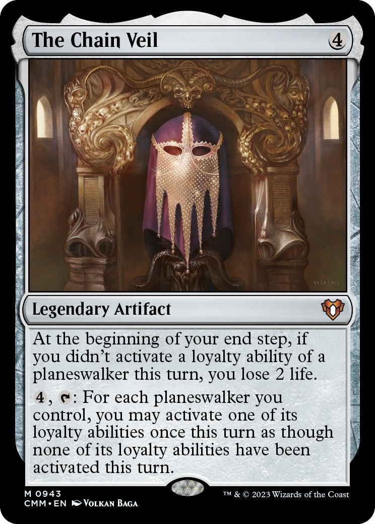 Image for The Chain Veil (943) (CMM) - Magic: The Gathering