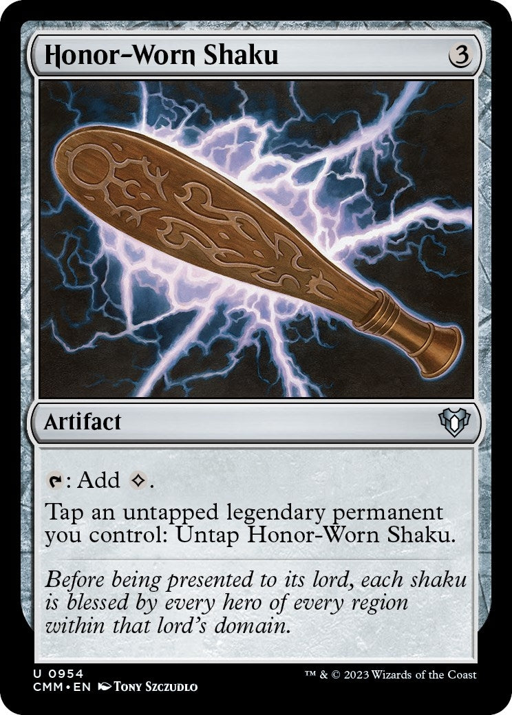 Image for Honor-Worn Shaku (954) (CMM) - Magic: The Gathering