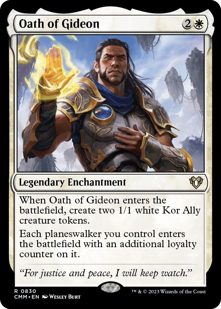 Image for Oath of Gideon (830) (CMM) - Magic: The Gathering