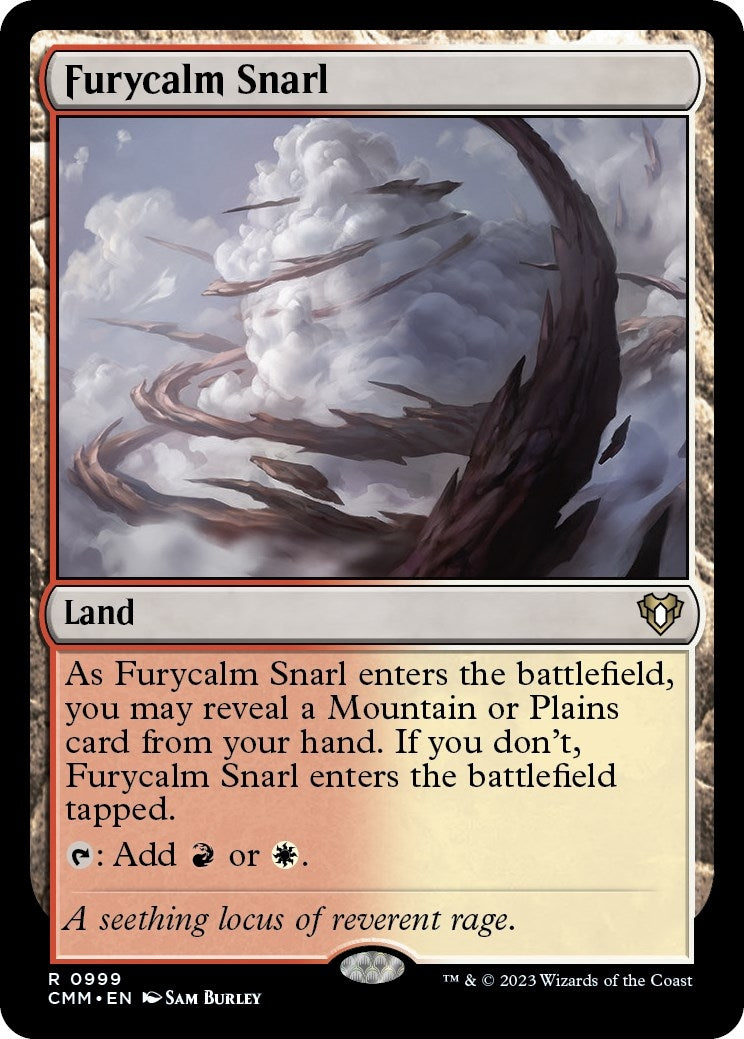 Image for Furycalm Snarl (999) (CMM) - Magic: The Gathering