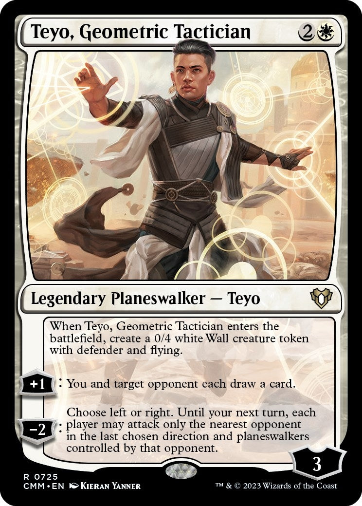 Image for Teyo, Geometric Tactician (725) (CMM) - Magic: The Gathering