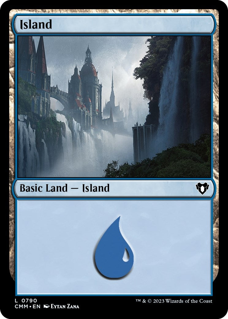 Image for Island (0790) (790) (CMM) - Magic: The Gathering
