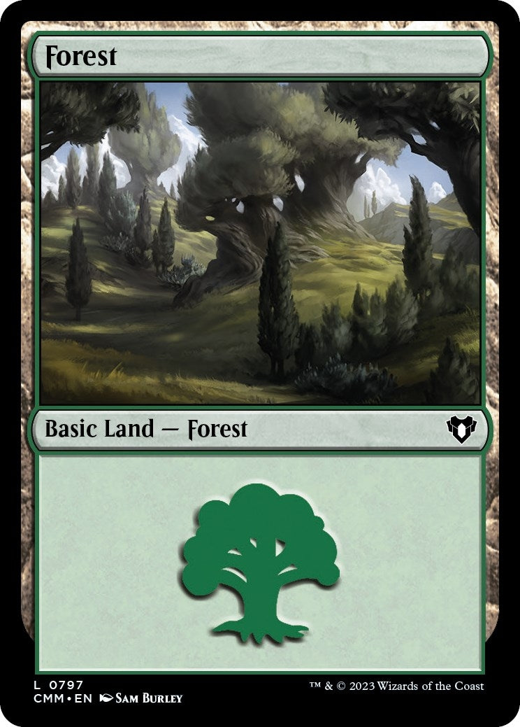 Image for Forest (0797) (797) (CMM) - Magic: The Gathering