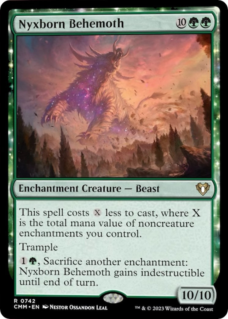 Image for Nyxborn Behemoth (742) (CMM) - Magic: The Gathering