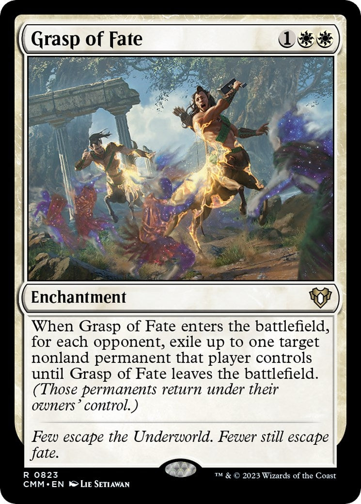 Image for Grasp of Fate (823) (CMM) - Magic: The Gathering