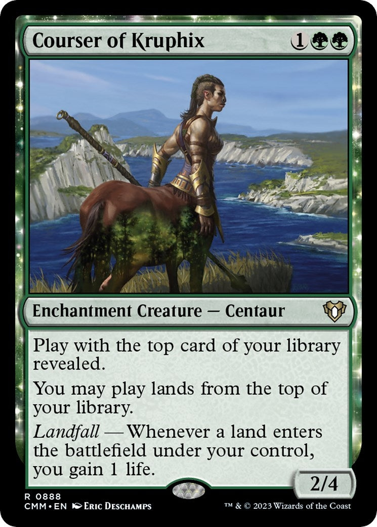 Image for Courser of Kruphix (888) (CMM) - Magic: The Gathering
