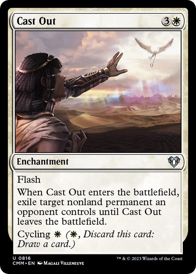 Image for Cast Out (816) (CMM) - Magic: The Gathering