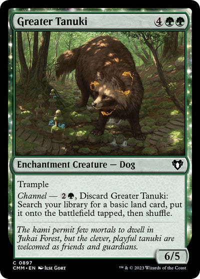 Greater Tanuki (897) (CMM)