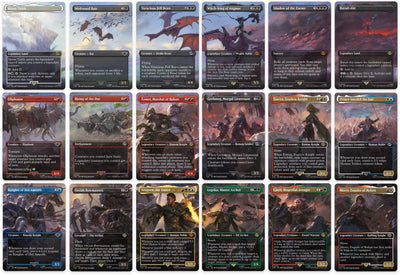 Battle of the Pelennor Fields Scene [Set of 18] (420-437) (LTR)