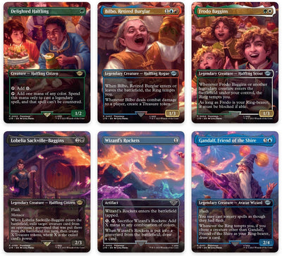 Bilbo's Birthday Party Scene [Set of 6] (399-404) (LTR)
