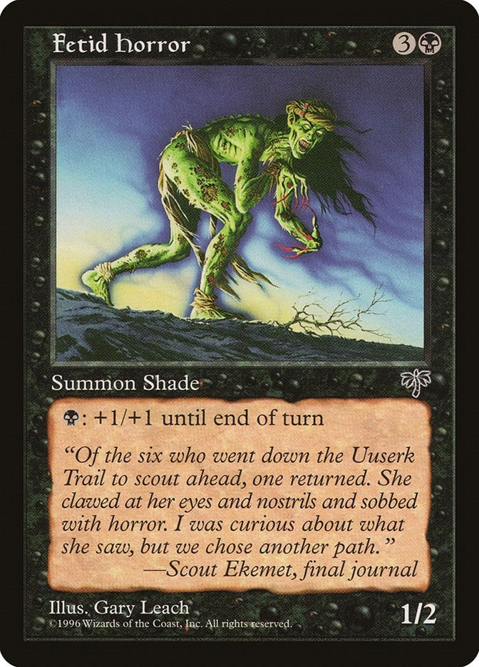Image for Fetid Horror (MIR) - Magic: The Gathering