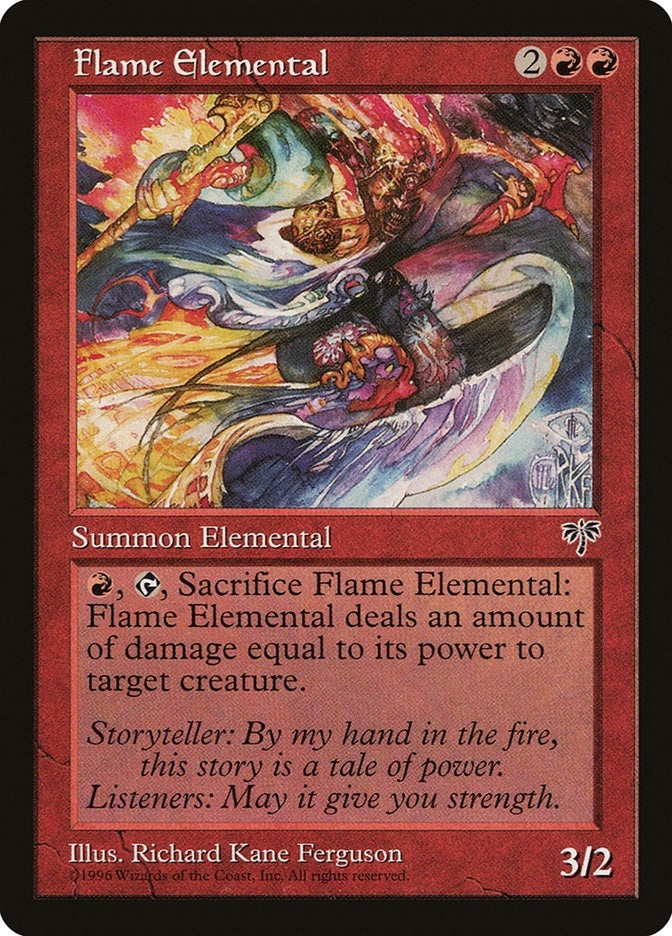 Image for Flame Elemental (MIR) - Magic: The Gathering