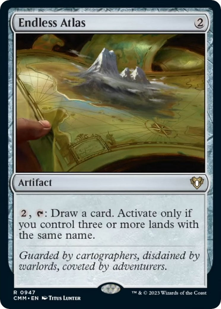 Image for Endless Atlas (947) (CMM) - Magic: The Gathering