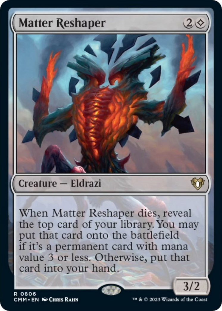 Image for Matter Reshaper (806) (CMM) - Magic: The Gathering
