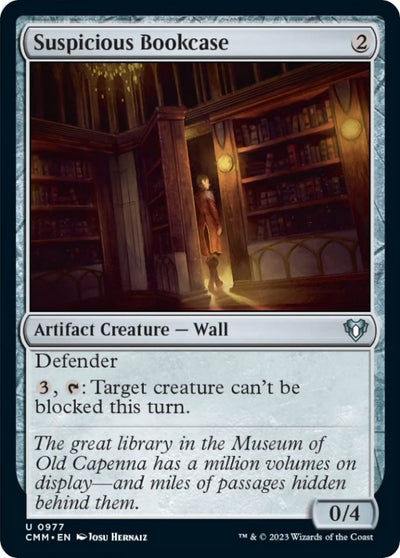 Suspicious Bookcase (977) (CMM)