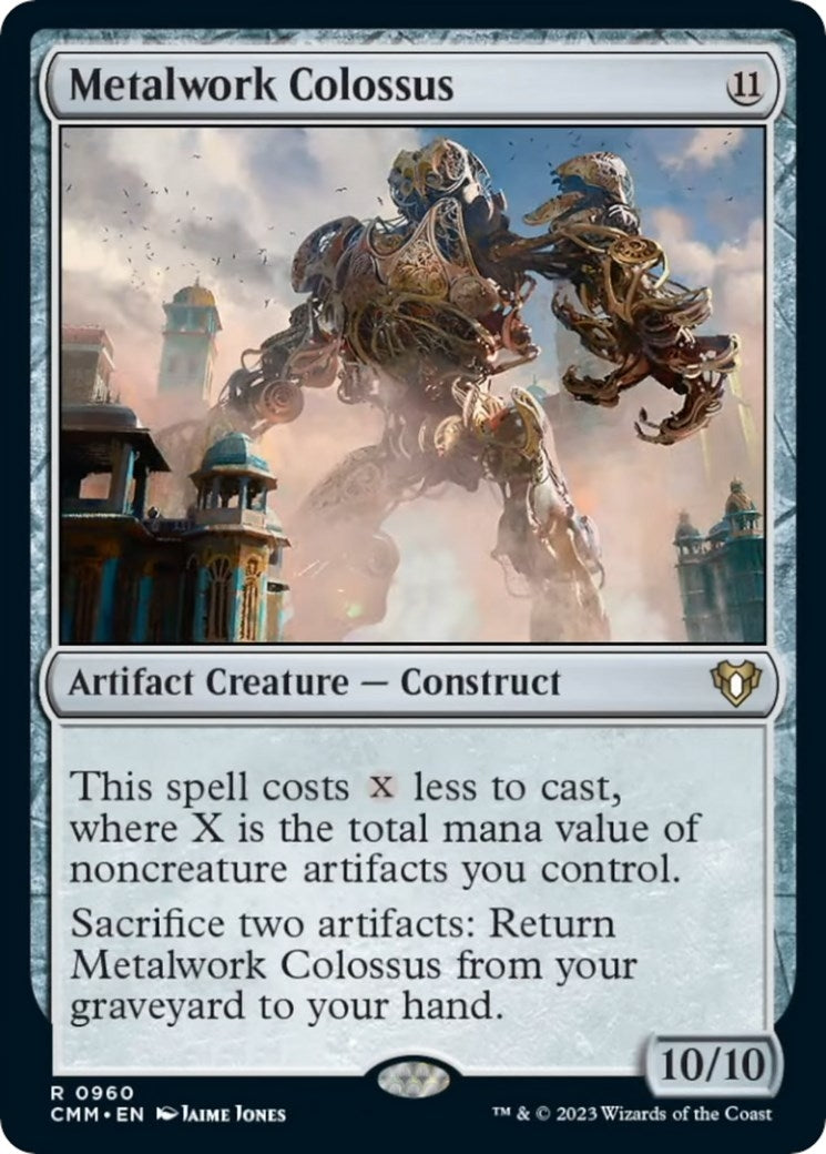Image for Metalwork Colossus (960) (CMM) - Magic: The Gathering