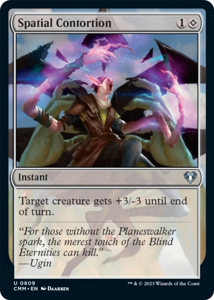Image for Spatial Contortion (809) (CMM) - Magic: The Gathering
