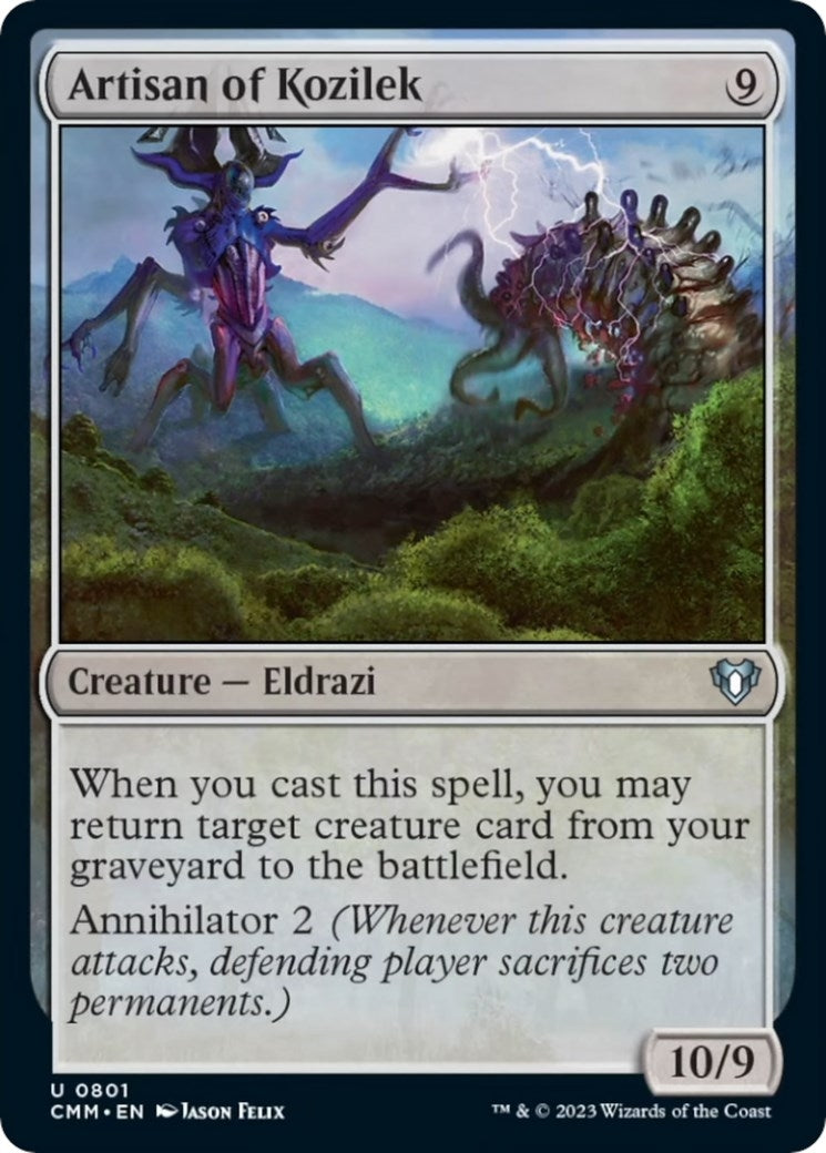 Image for Artisan of Kozilek (801) (CMM) - Magic: The Gathering