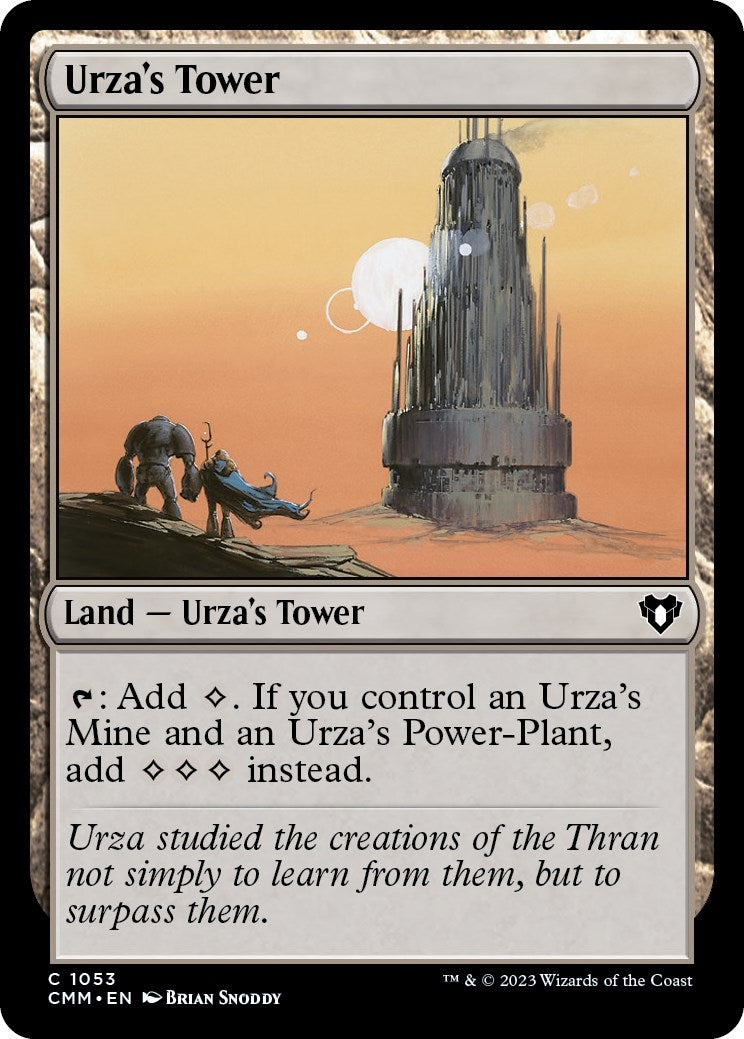 Image for Urza's Tower (1053) (CMM) - Magic: The Gathering