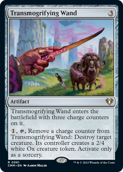 Transmogrifying Wand (981) (CMM)
