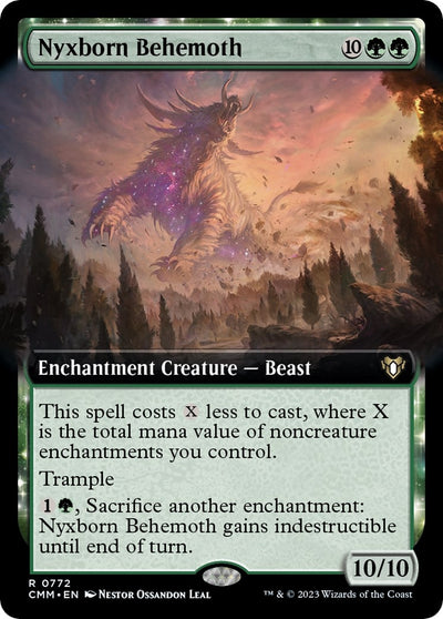 Nyxborn Behemoth (Extended Art) (772) (CMM)