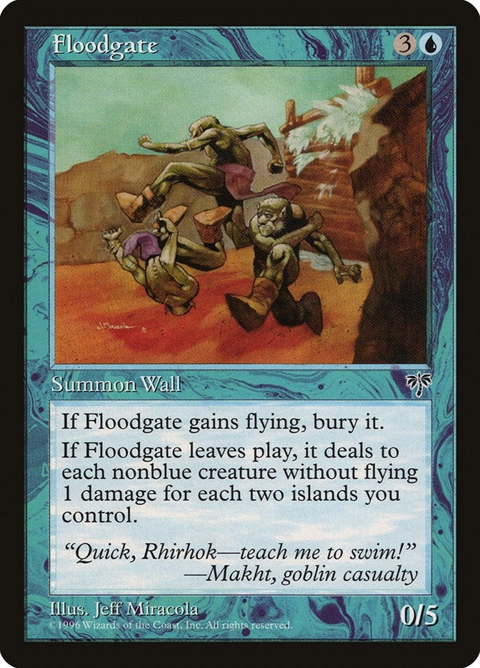 Image for Floodgate (MIR) - Magic: The Gathering
