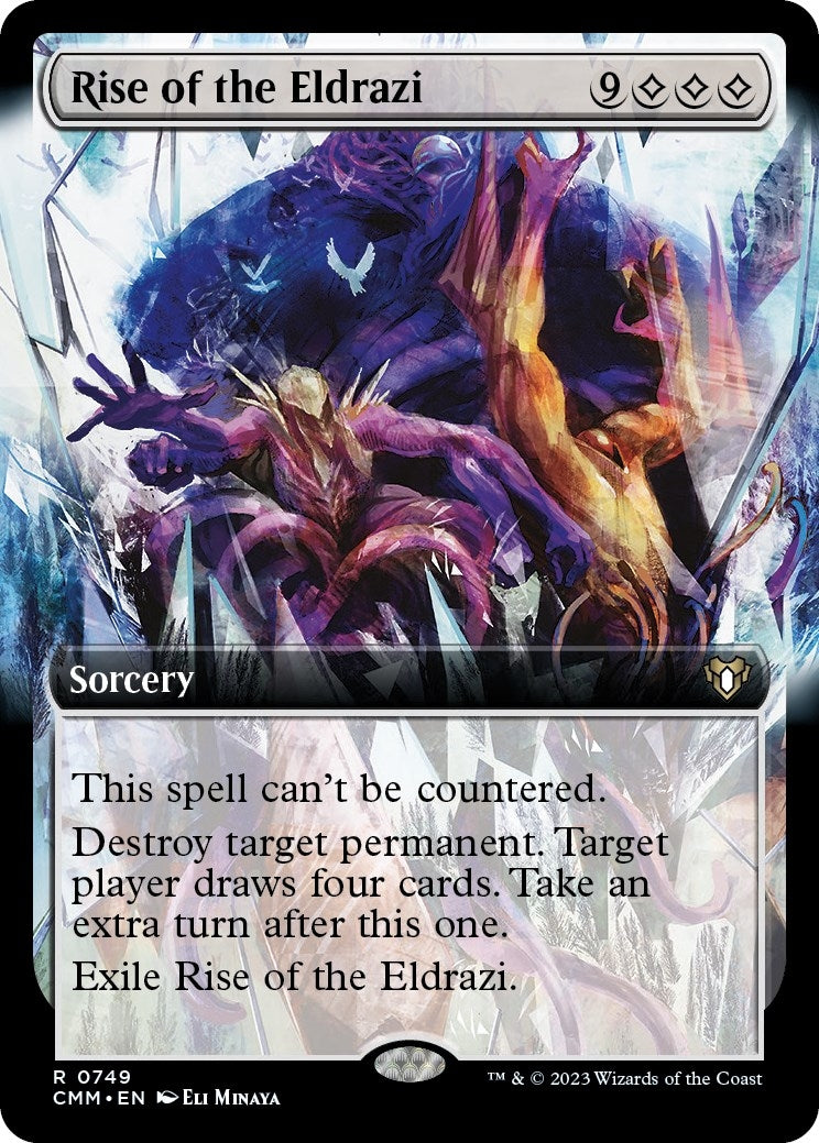 Image for Rise of the Eldrazi (Extended Art) (749) (CMM) - Magic: The Gathering