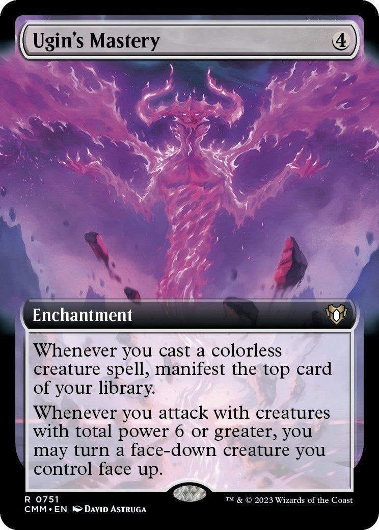 Image for Ugin's Mastery (Extended Art) (751) (CMM) - Magic: The Gathering