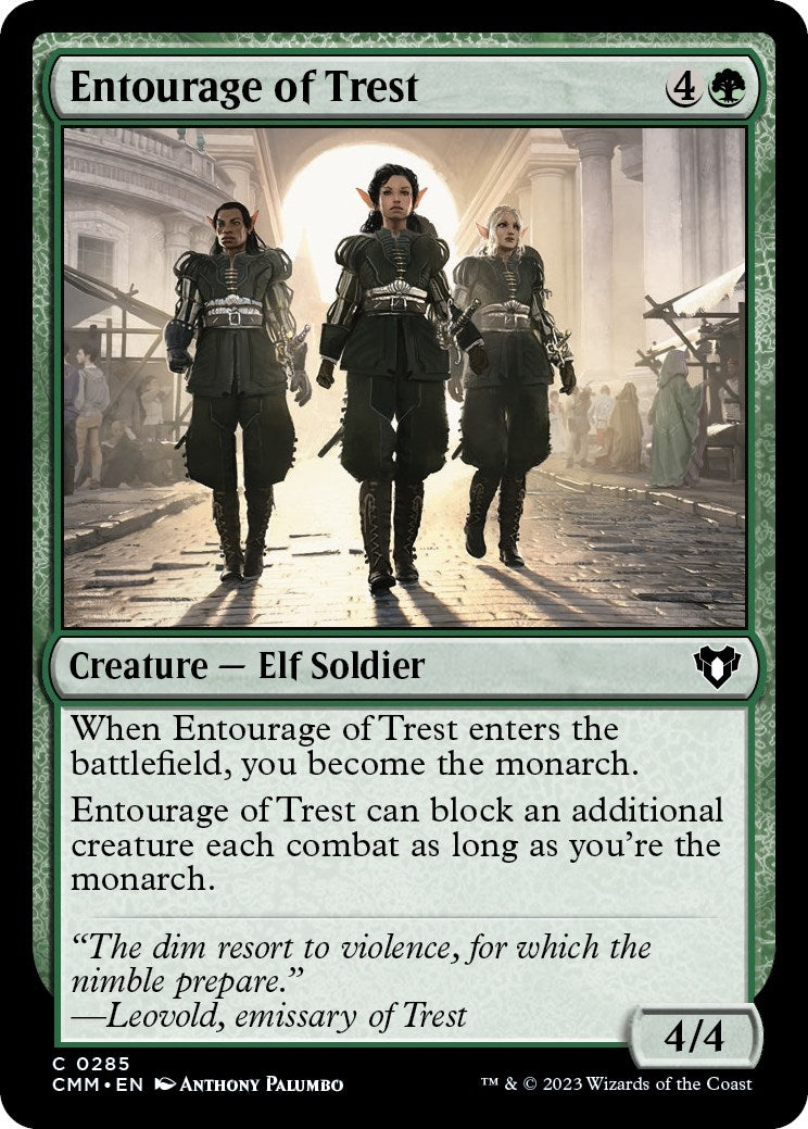 Image for Entourage of Trest (285) (CMM) - Magic: The Gathering