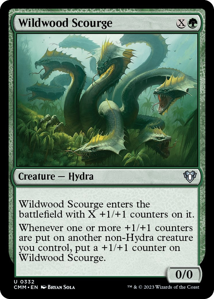 Image for Wildwood Scourge (332) (CMM) - Magic: The Gathering
