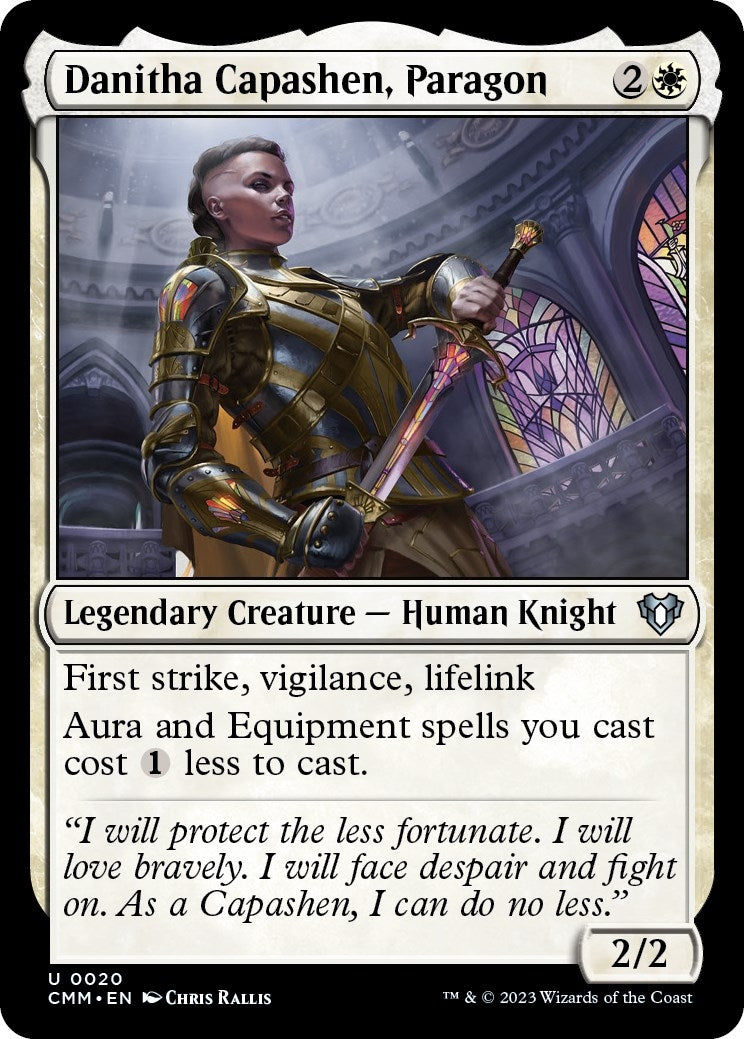 Image for Danitha Capashen, Paragon (20) (CMM) - Magic: The Gathering