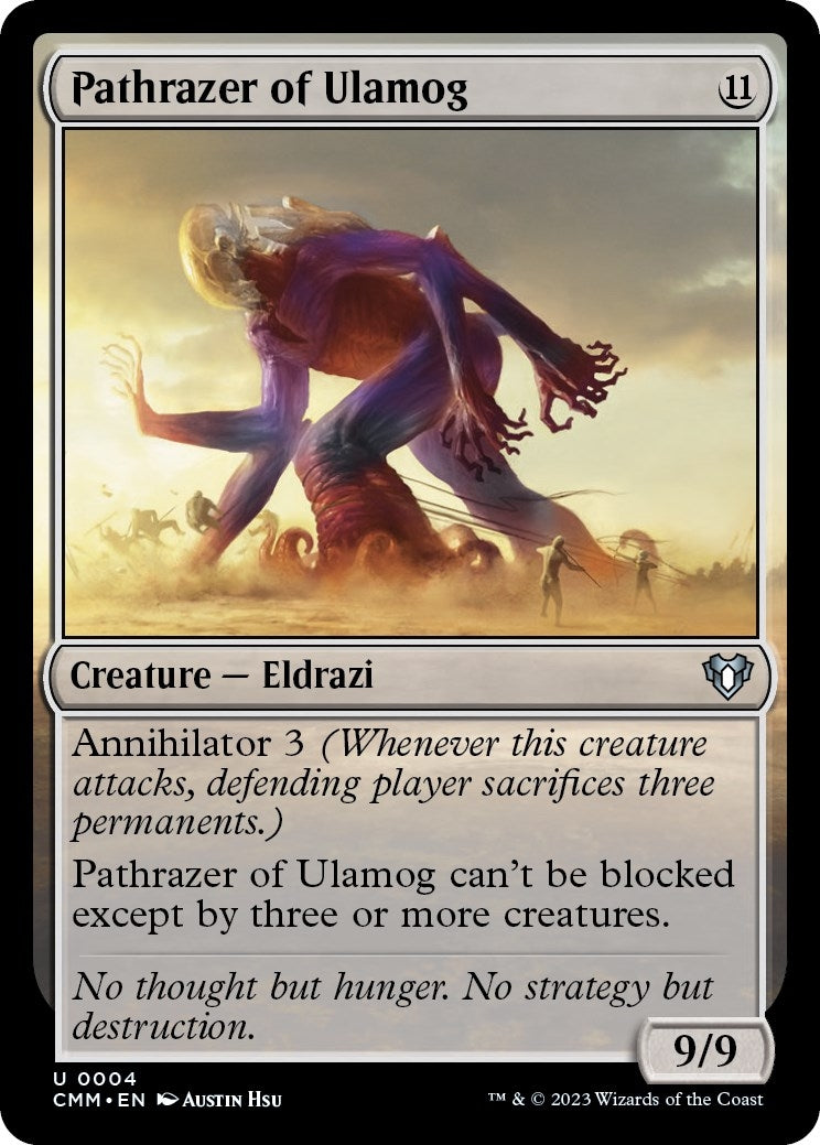 Image for Pathrazer of Ulamog (4) (CMM) - Magic: The Gathering