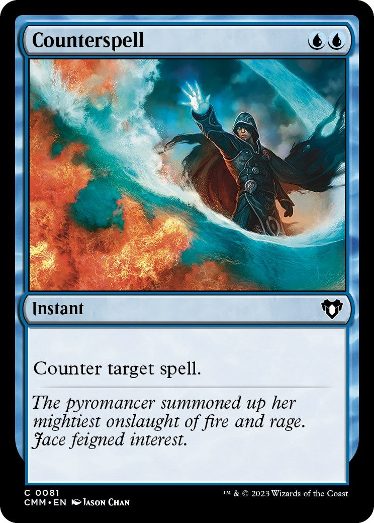 Image for Counterspell (81) (CMM) - Magic: The Gathering