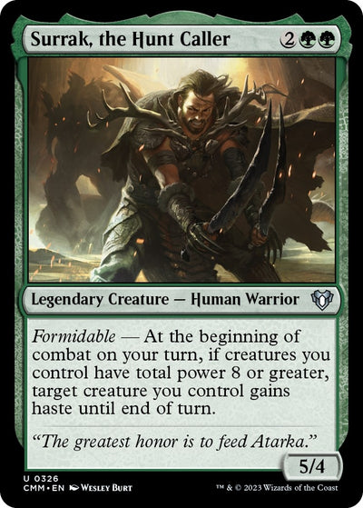 Surrak, the Hunt Caller (326) (CMM)
